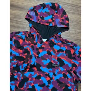 Good Good Golf Mens Grand Slam Goodie Hoodie Camo Golf Performance Pullover Sz M